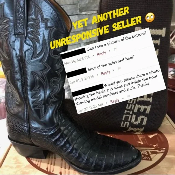 🛑 Buying Lucchese Cowboy Western Boots? Read this! - Picture 9 of 14